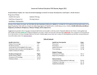 Chapter 127 Subchapter I Health Science Rule Text