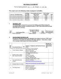 Eeo Public File Report