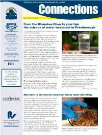 From the Otonabee River to Your Tap: the Science of Water Treatment in Peterborough
