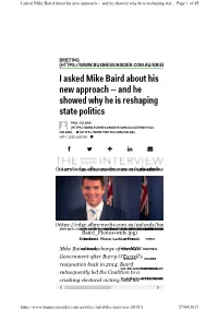 I Asked Mike Baird About His New Approach -- and He Showed Why He Is Reshaping Stat