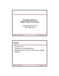 Computer Vision & Digital Image Processing Outline