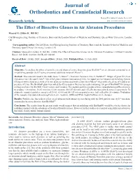 Journal of Orthodontics and Craniofacial Research