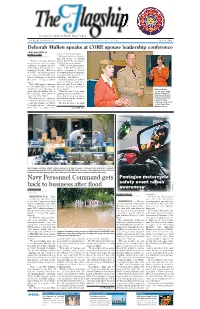 Navy Personnel Command Gets Back to Business After Flood