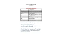 Please Note, a Vehicle's Presence in This Guide Is Not a Guarantee of Item Availability, but Is a Show of Contract Availability