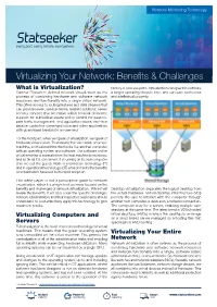 Virtualizing Your Network: Benefits & Challenges