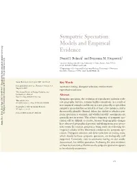 Sympatric Speciation: Models and Empirical Evidence