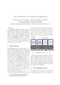Use of Xtratum in an Automotive Application (*)