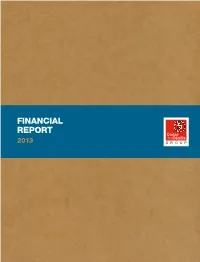 Financial Report REPORT FINANCIAL Financial Report 2013