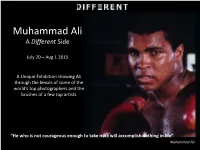 Muhammad Ali a Different Side