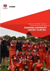 TUCC Annual Report 2020-2021