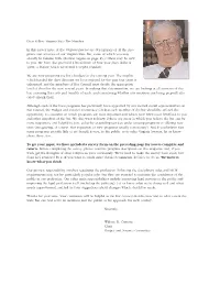 Dear Fellow Virginia State Bar Member: in This Survey Issue of The