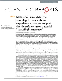 Spaceflight Biology Experiments Have Been Deposited Into a Common Repository, NASA’S Genelab Data System (GLDS) (Genelab.Nasa.Gov)