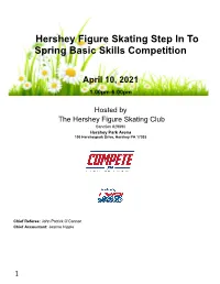 Step in to Spring Announcement