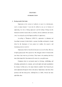 1 CHAPTER I INTRODUCTION A. Background of the Study