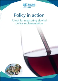 A Tool for Measuring Alcohol Policy Implementation
