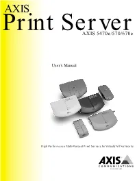 AXIS 5470E/670E) Data Streams Via the SNA Transport Protocol