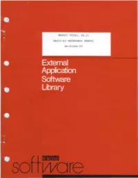 Mbasic Vt180, Vs.21 Basic-80 Reference Manual Aa-P226a