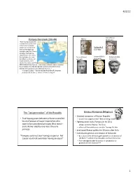 Pompey the Great (106-‐48)