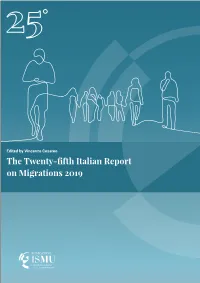 The Twenty-Fifth Italian Report on Migrations 2019