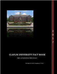 Claflin University Fact Book 2017