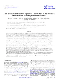 Ram Pressure and Dusty Red Galaxies – Key Factors in the Evolution of the Multiple Cluster System Abell 901/902