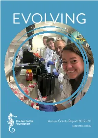 2020 Annual Grants Report