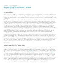 An Overview of Direct Memory Access Introduction How DMA Evolved Over