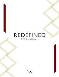REDEFINED 2018 Annual Report REDEFINED 2018 Annual Report