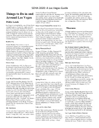 Things to Do in and Around Las Vegas