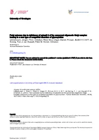University of Groningen Fatal Outcome Due to Deficiency of Subunit 6