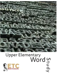Upper Elementary S