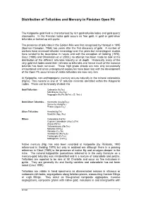 Appendix F1 Distribution of Tellurides and Mercury in Fimiston Open