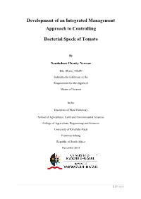 Development of an Integrated Management Approach to Controlling