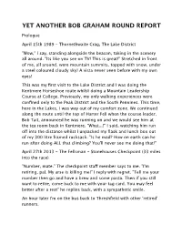 Yet Another Bob Graham Round Report