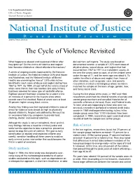 The Cycle of Violence Revisited