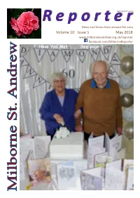 Volume 10 Issue 5 May 2018 Have You Met . . . See Page 3