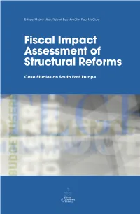 Fiscal Impact Assessment of Structural Reforms