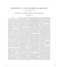 Description of the Silverton Quadrangle