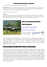 From the Cockpit: De Havilland DHC-4 Caribou – by Chris Jaensch