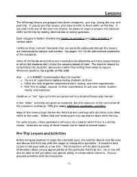 A Guide to the Side of the Sea Lessons: Pre-Trip Activities Underwater Viewers Students Can Make Underwater Viewers for Studying Intertidal Life