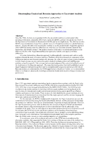 Bayesian Versus Frequentist Statistics for Uncertainty Analysis