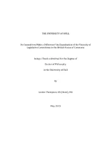 THE UNIVERSITY of HULL Do Committees Make A