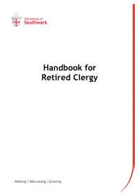Retired Clergy Handbook