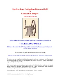 Ringing World Index