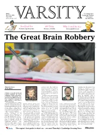 The Great Brain Robbery W Sims E Ndr A