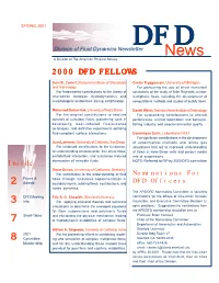 2000 Dfd Fellows