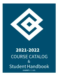 2021-2022 Catalog and Student Handbook