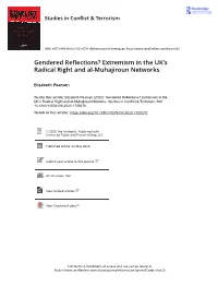Extremism in the UK's Radical Right and Al-Muhajiroun Networks