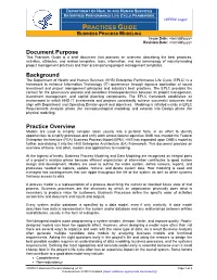PRACTICES GUIDE Document Purpose Background Practice