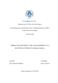 Embracing Diversity: the Establishment of a Reception Centre in Gioiosa Marea